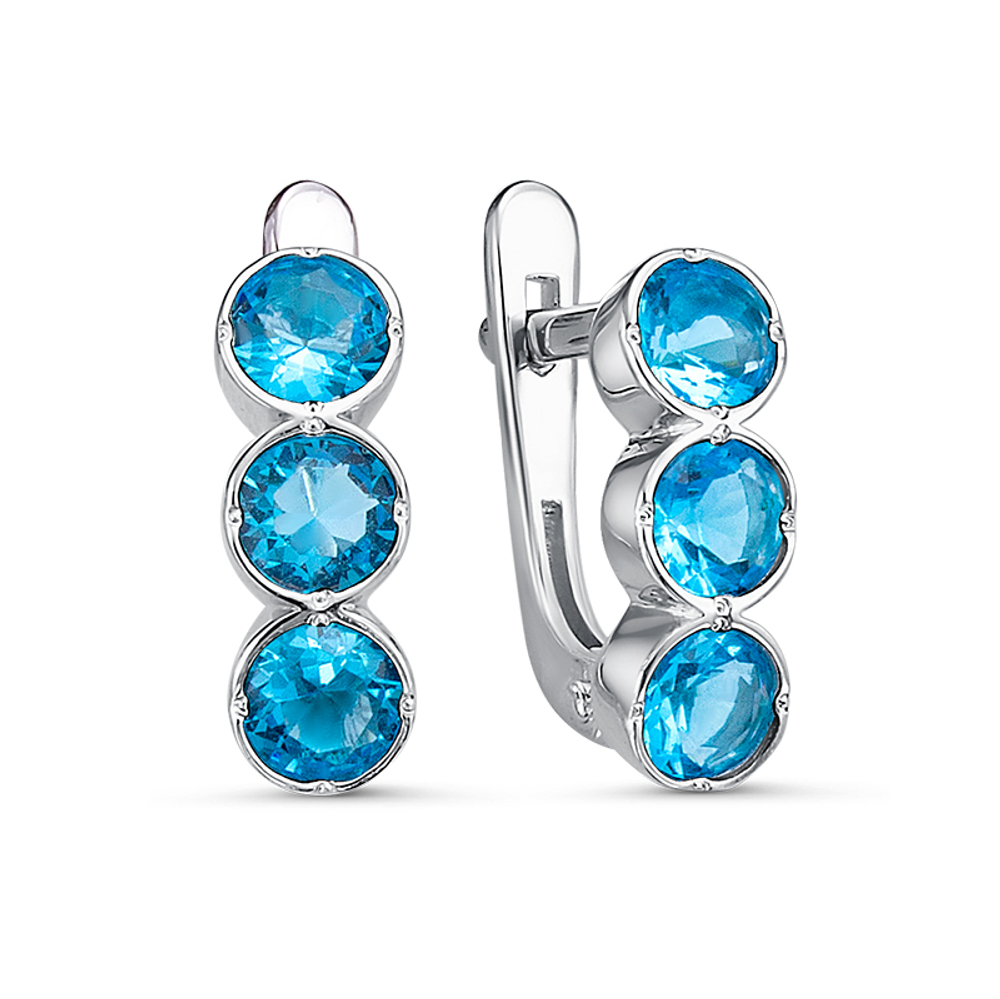 Серьги из серебра 925 пробы