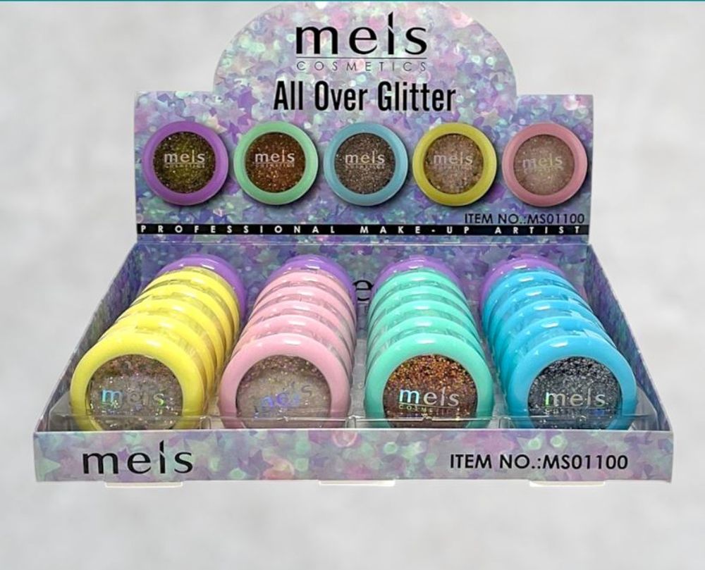 Глиттер для век Meis All Over Glitter,скидка