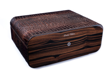 Хьюмидор Gentili на 75 сигар Limited Edition Croco dark