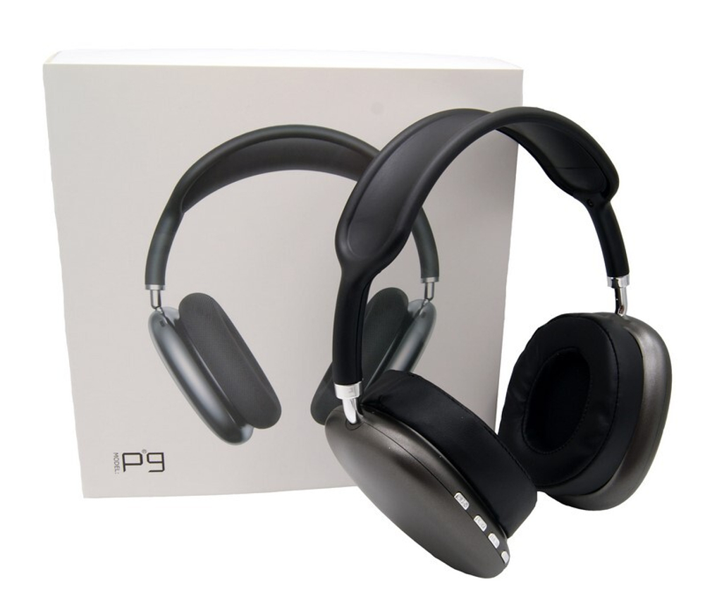 Полноразмерные Bluetooth наушники P9 (черный)