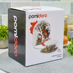 Чайный набор 4 предмета 170мл на подставке, P115140