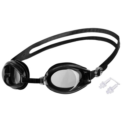 Очки для плавания ONLYTOP, беруши, цвета МИКС.