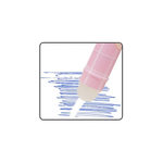 Ручка гелевая, пиши-стирай, Basir, синие чернила, серия "Животные", разноцветный корпус