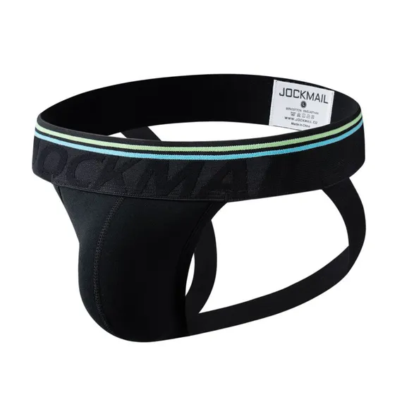 Мужские трусы джоки черные JOCKMAIL JM4059-2