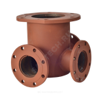 Подставка пожарная фланцевая сталь ППТФ 150x150 Ру10 КЗПО