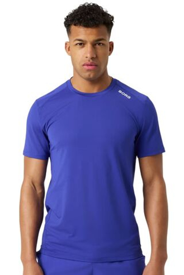 Мужская теннисная футболка Bjorn Borg Athletic - clementine blue