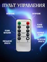 свечи светодиодные столовые набор 6 штук мерцающие