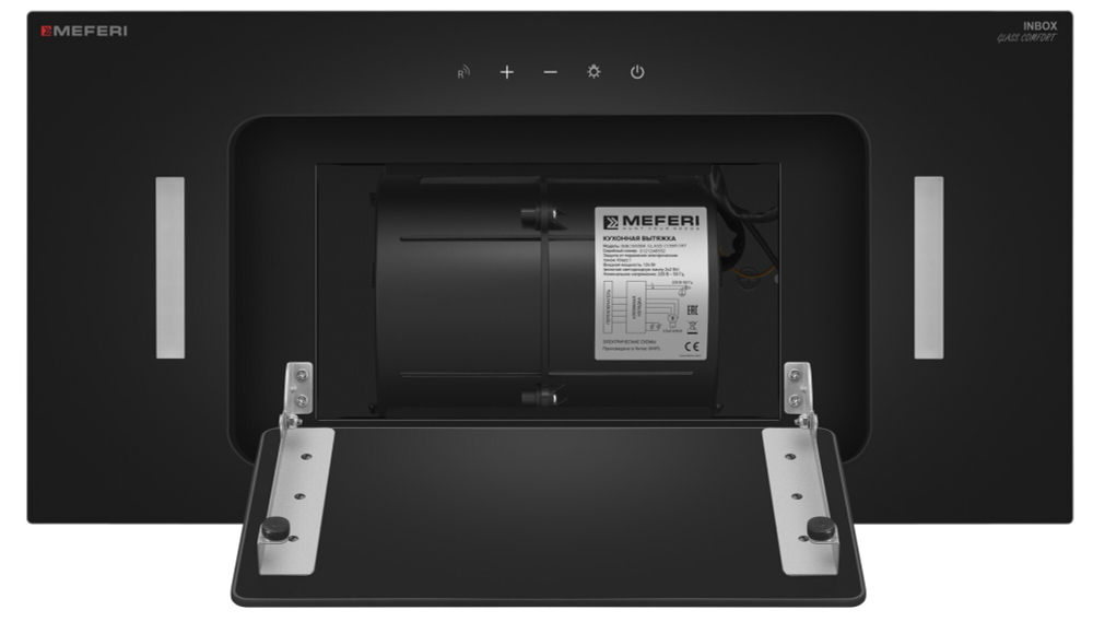 Полновстраиваемая вытяжка Meferi INBOX60BK GLASS COMFORT фото 9
