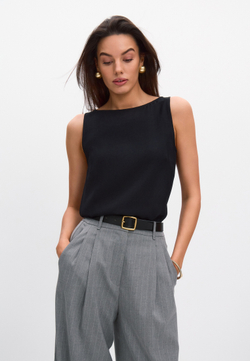 Топ базовый чёрный