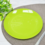 Тарелка плоская 20см "Натура" оливковая