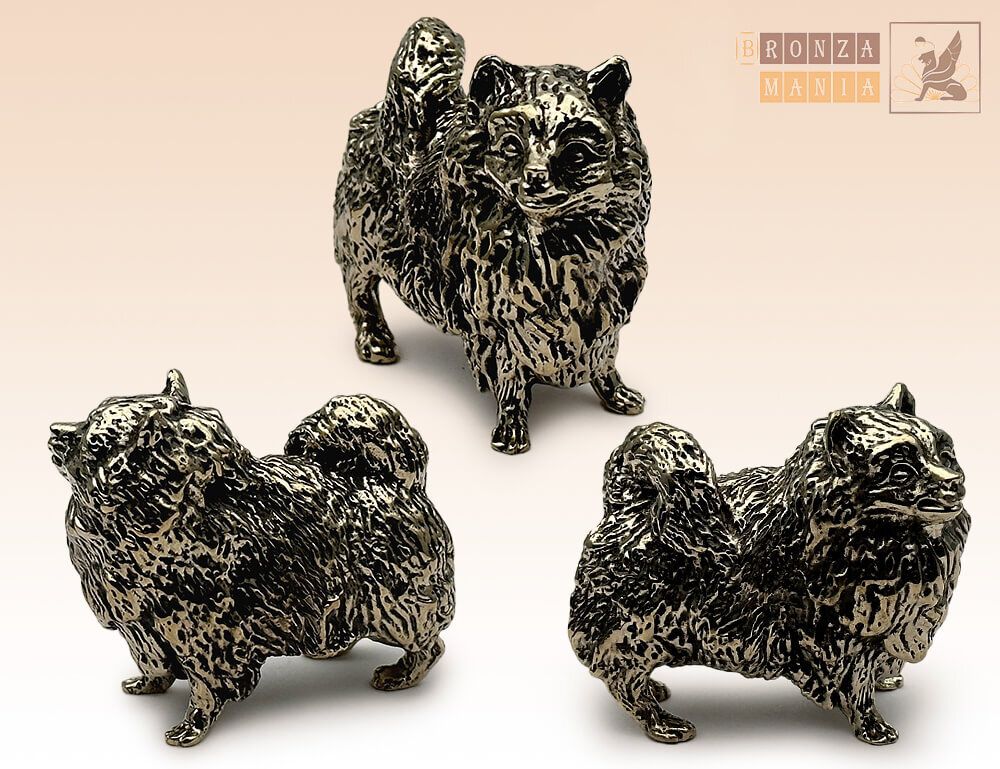 фигурка Собака Шпиц большой