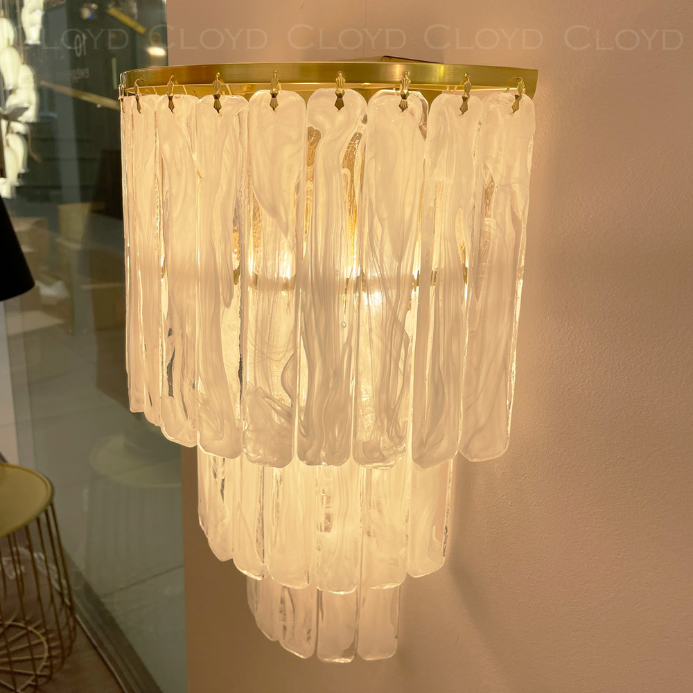 Бра Cloyd NANSEN W3 / выс. 42 см - латунь (арт.20221)