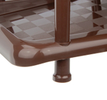 Полка в прихожую МАЛАЯ (5секции) М2708