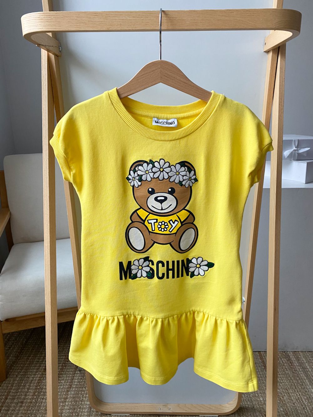 Хлопковое платье Moschino, 110