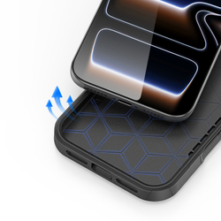 Противоударный чехол с MagSafe для iPhone 17 Pro Max, Dux Ducis, серия Shld Series Magnetic Case