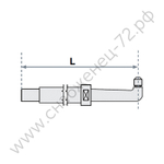 FUBAG Нижнее плечо прямое O 22 х 200мм для серии SG 4-6