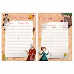 Листы-вкладыши для портфолио ШКОЛЬНИКА, 30 разделов, 32 листа, "Великие имена", ЮНЛАНДИЯ, 116370