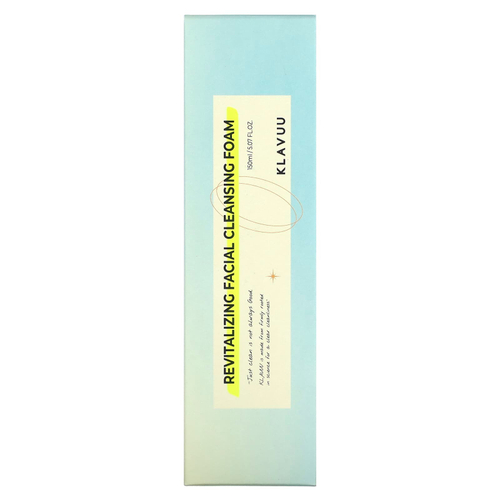 KLAVUU, Восстанавливающая очищающая пенка для лица, 150 мл (5,07 жидк. унц.)