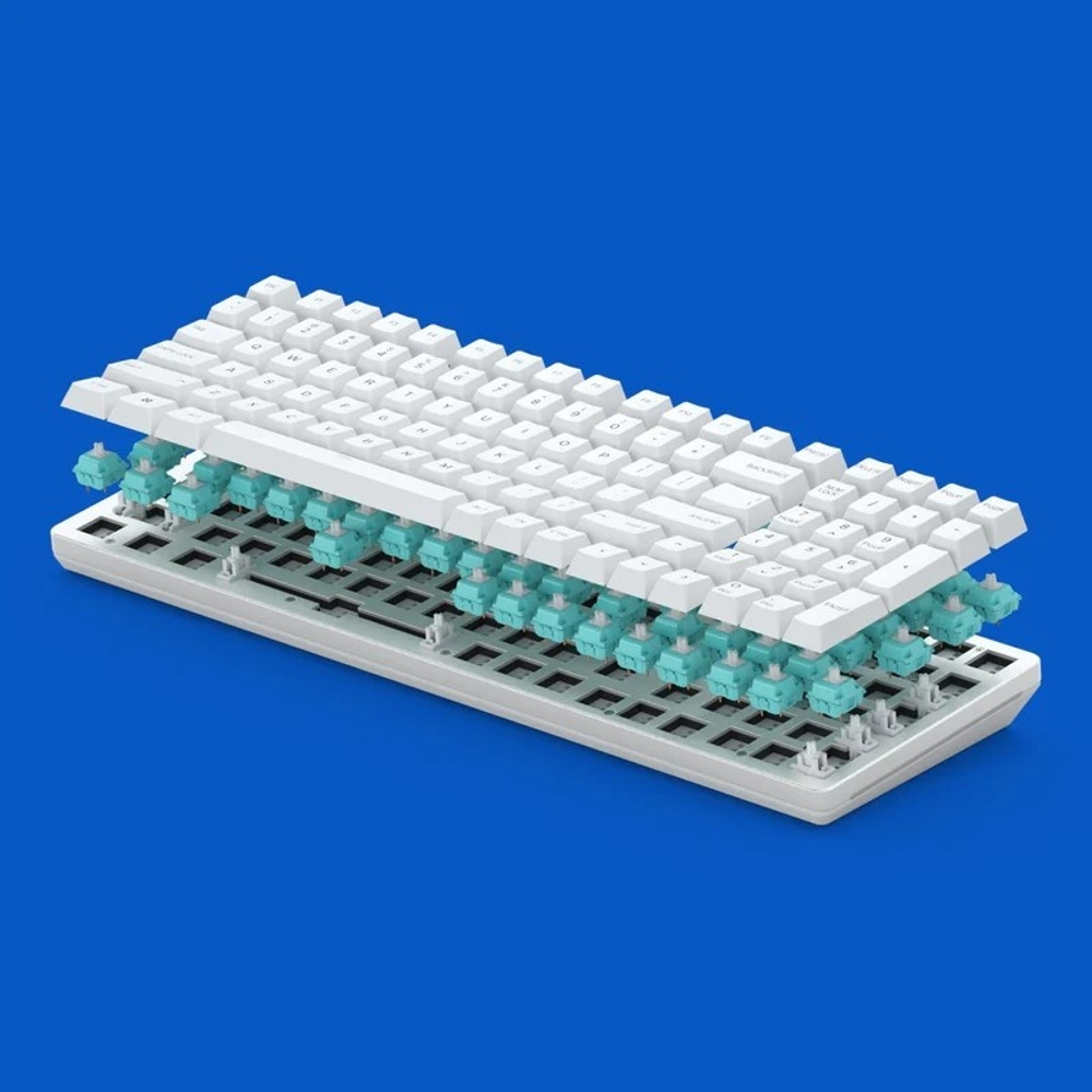 Клавиатура GLORIOUS GLO-GMMK2-96-RGB-W белый