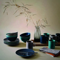 Thomas Rosenthal Group - Кофейно-обеденный сервиз Loft Color на 2 персоны ледяной синий / артикул   1190040191810229 + 1190040191810324 + 1190040191814742 + 1190040191810222 + 1190040191814741   / GTIN