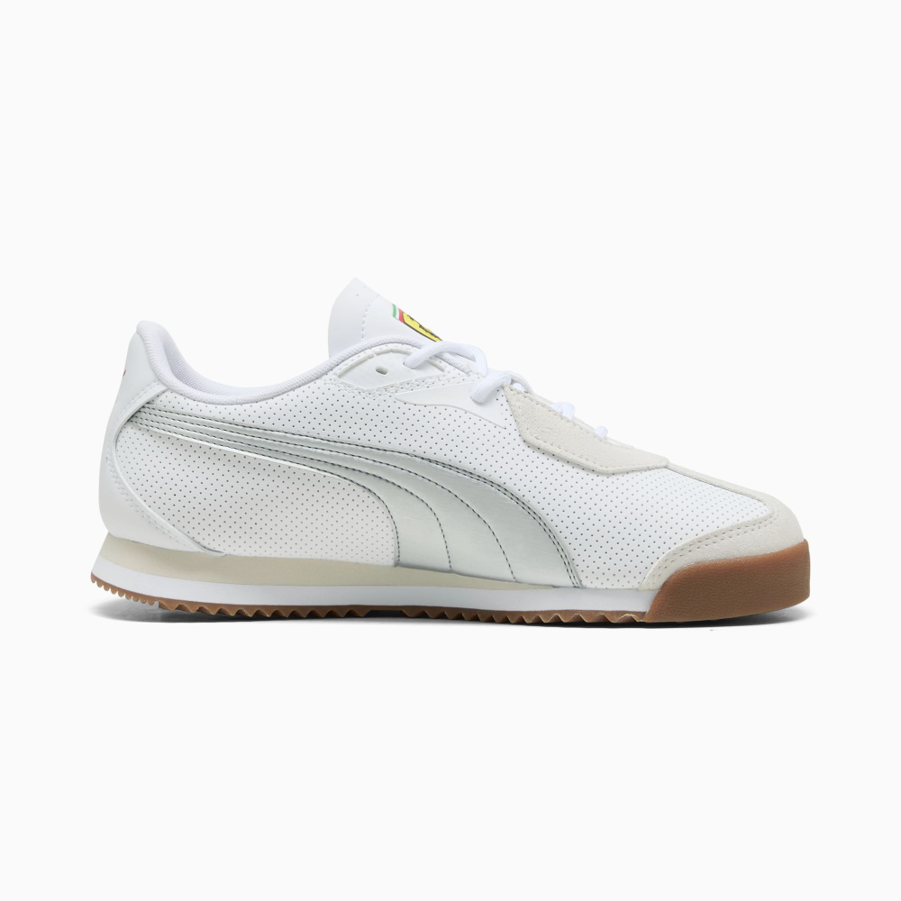 PUMA X SCUDERIA FERRARI КРОССОВКИ УНИСЕКС ROMA, БЕЛЫЙ