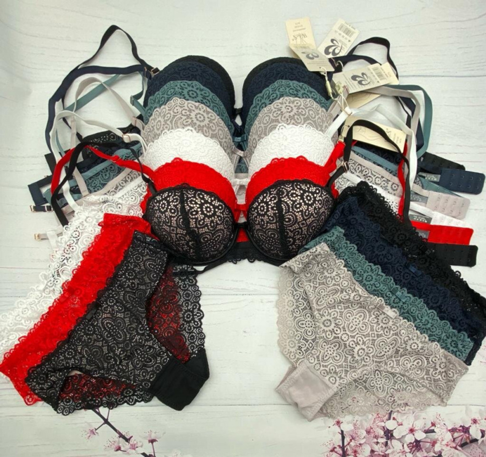 [m]Бюстгальтер на косточке/с поролоном 7161