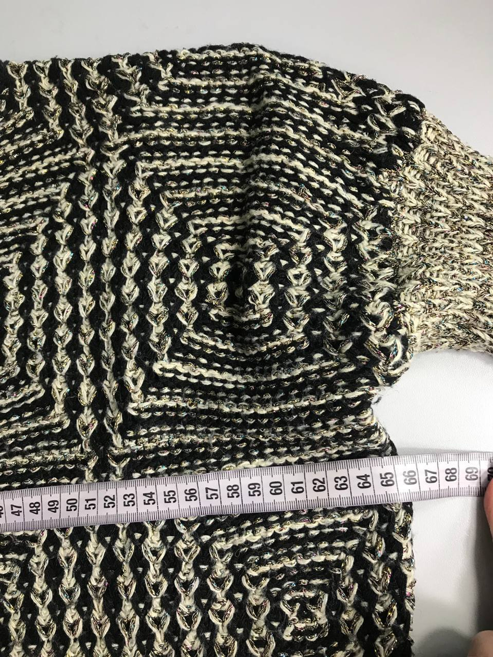 Джемпер Smash крупной вязки, маркировка L/XL, визуально 48/50 размер