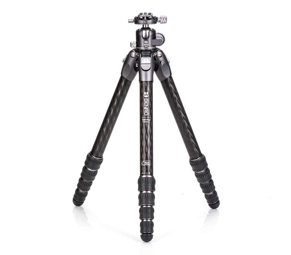 Штатив Benro Tortoise TTOR35C с головой GX35, цанговые замки, карбон (уцененный)