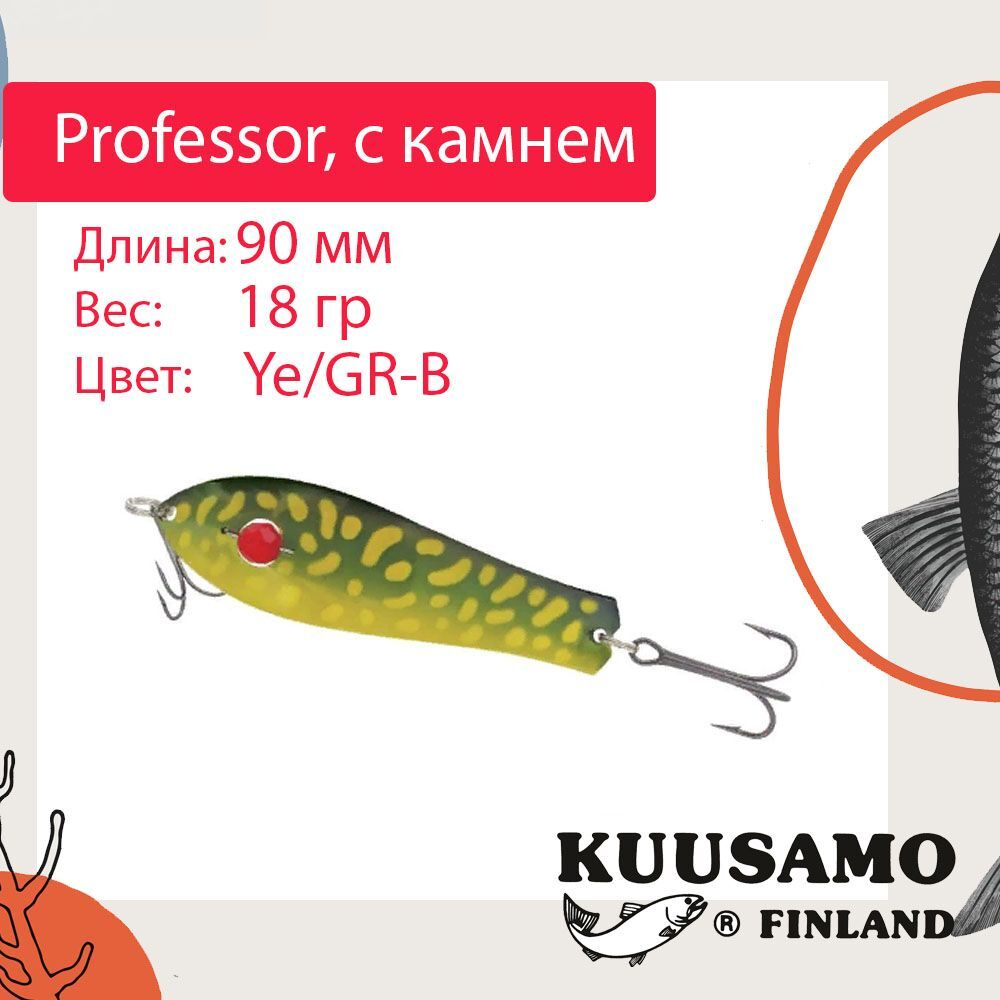 Блесна для рыбалки Kuusamo Professor