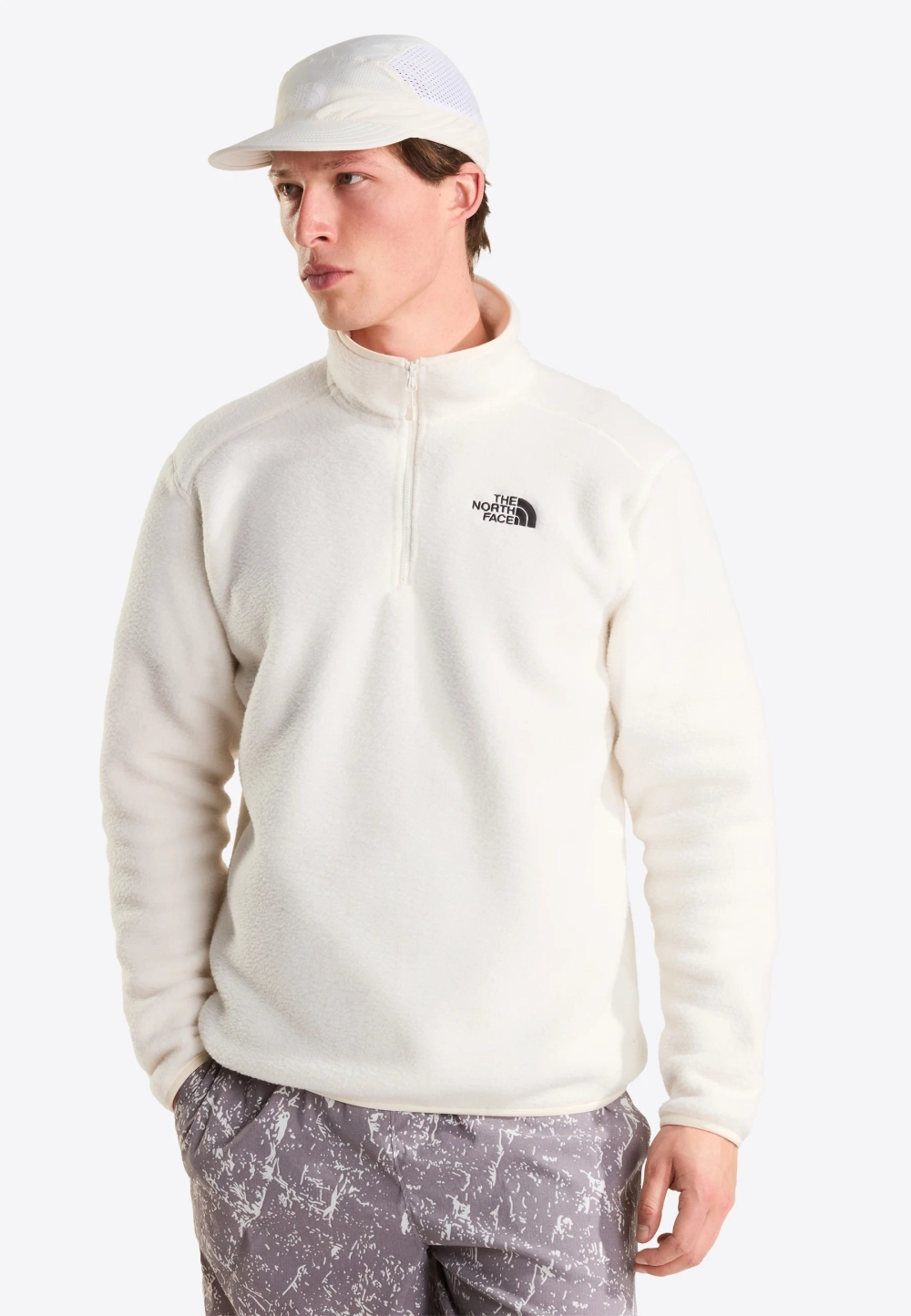Флисовая кофта The North Face SHISPARE - white dune