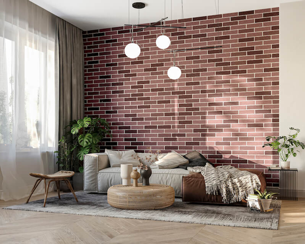 АМК фасад кирпич микс 410