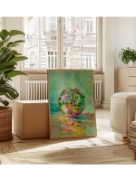 постер 30х40 см интерьерный на стену без рамок Диско шар