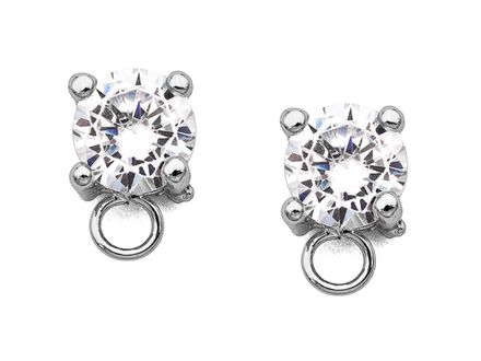 Швензы-гвоздики Crystal 5мм