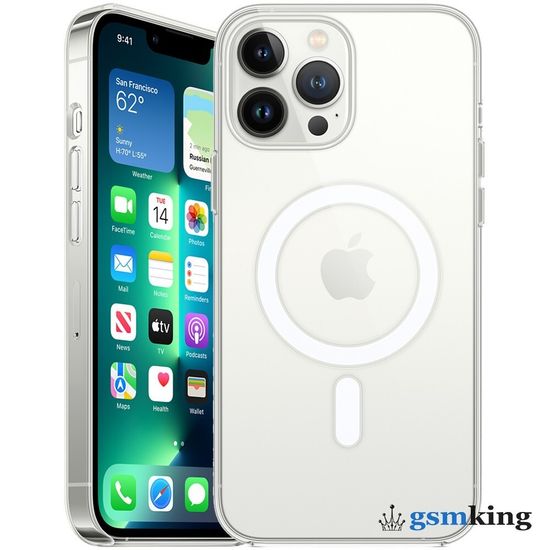 Apple Clear Case with MagSafe iPhone 14 Pro Max (Прозрачный) MPU73ZE/A