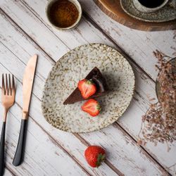 Тарелка d 20,5 см Brown Spider Silk P.L. Proff Cuisine [6]