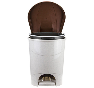 Контейнер для мусора педальный 7л с внутренним ведром М2890