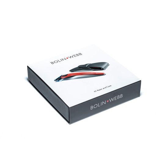 Набор Bolin Webb X1, бритва X1 красная, дорожный чехол