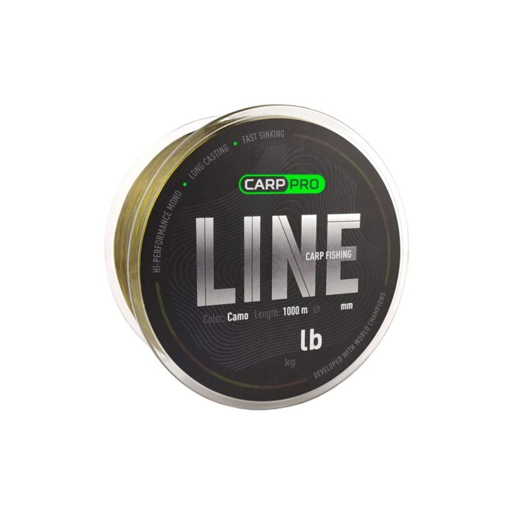 CARP PRO Леска Camo 1000м 0,331мм
