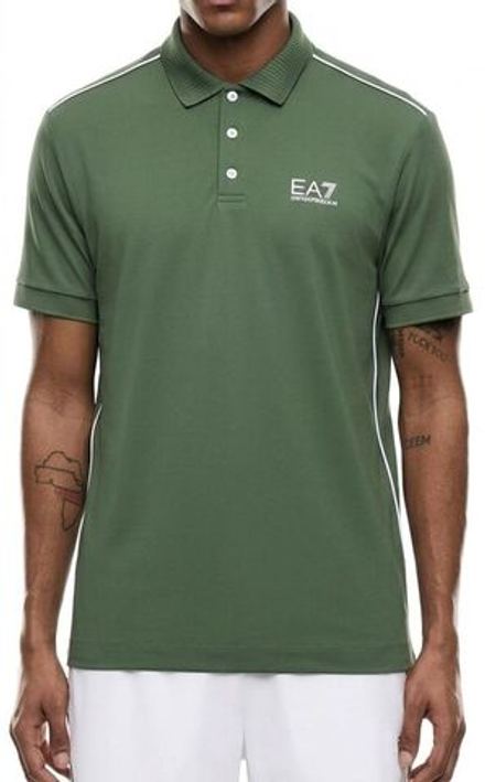 Теннисное поло EA7 Tennis Pro Shirt In Ventus7 - laurel wreath