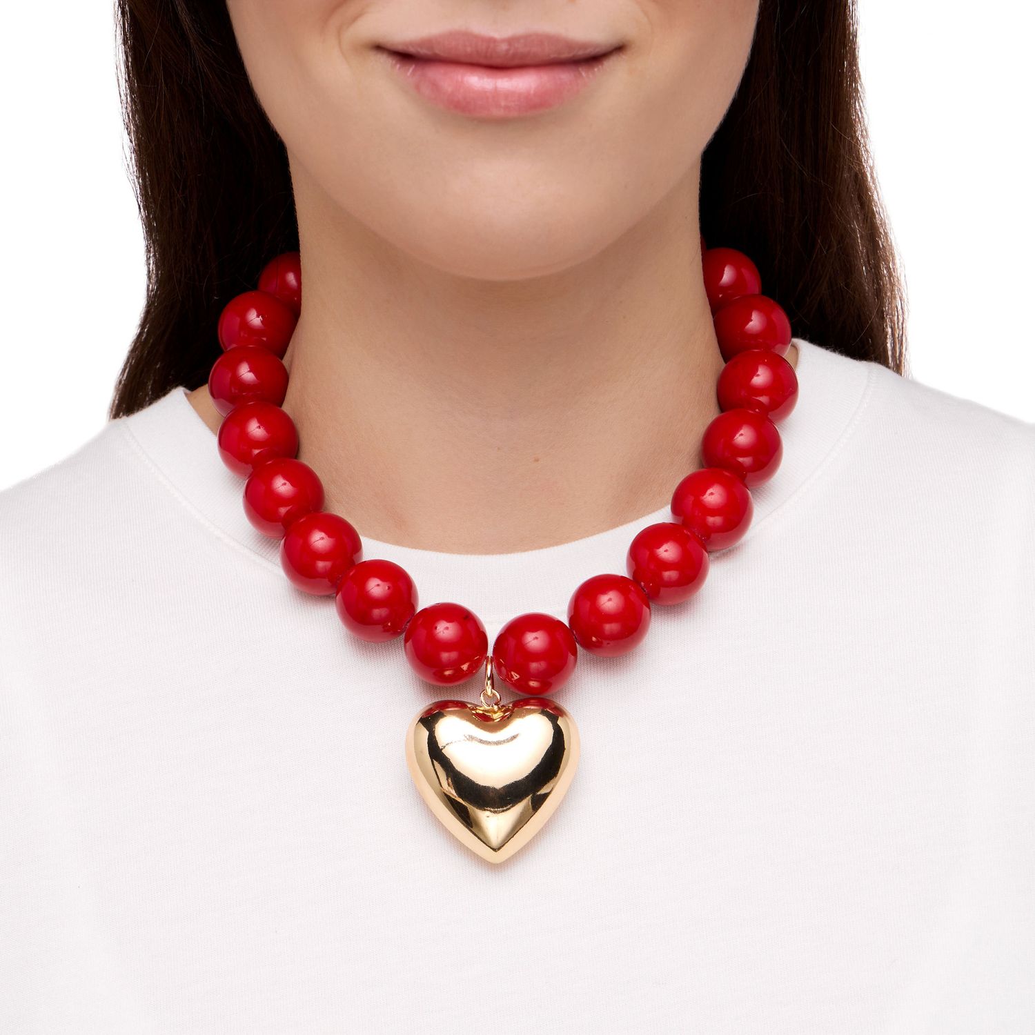 Колье Lovely Red Coral Necklace