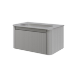 Тумба без раковины VOI рифл. 80см LUNA