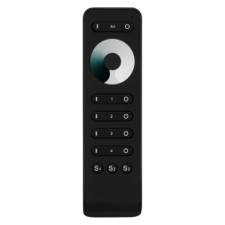 Пульт SMART-R33-DIM Black (4 зоны, 2.4G) (Arlight, IP20 Пластик, 5 лет) 025030