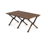 Стол туристический Naturehike складной, 106х64х44 см, с Х-образными ножками, коричневый