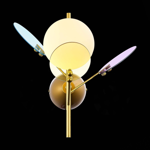 SLE2502-201-01 Светильник настенный Золотистый/Разноцветный G9 1*5W