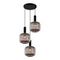 Подвесная люстра Lumina Deco Gato LDP 1217-3 GY+BK