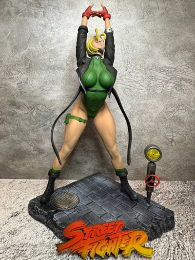 Cammy Street Fighter Кэмми Уайт Стрит Файтер фигурка (окрашена)