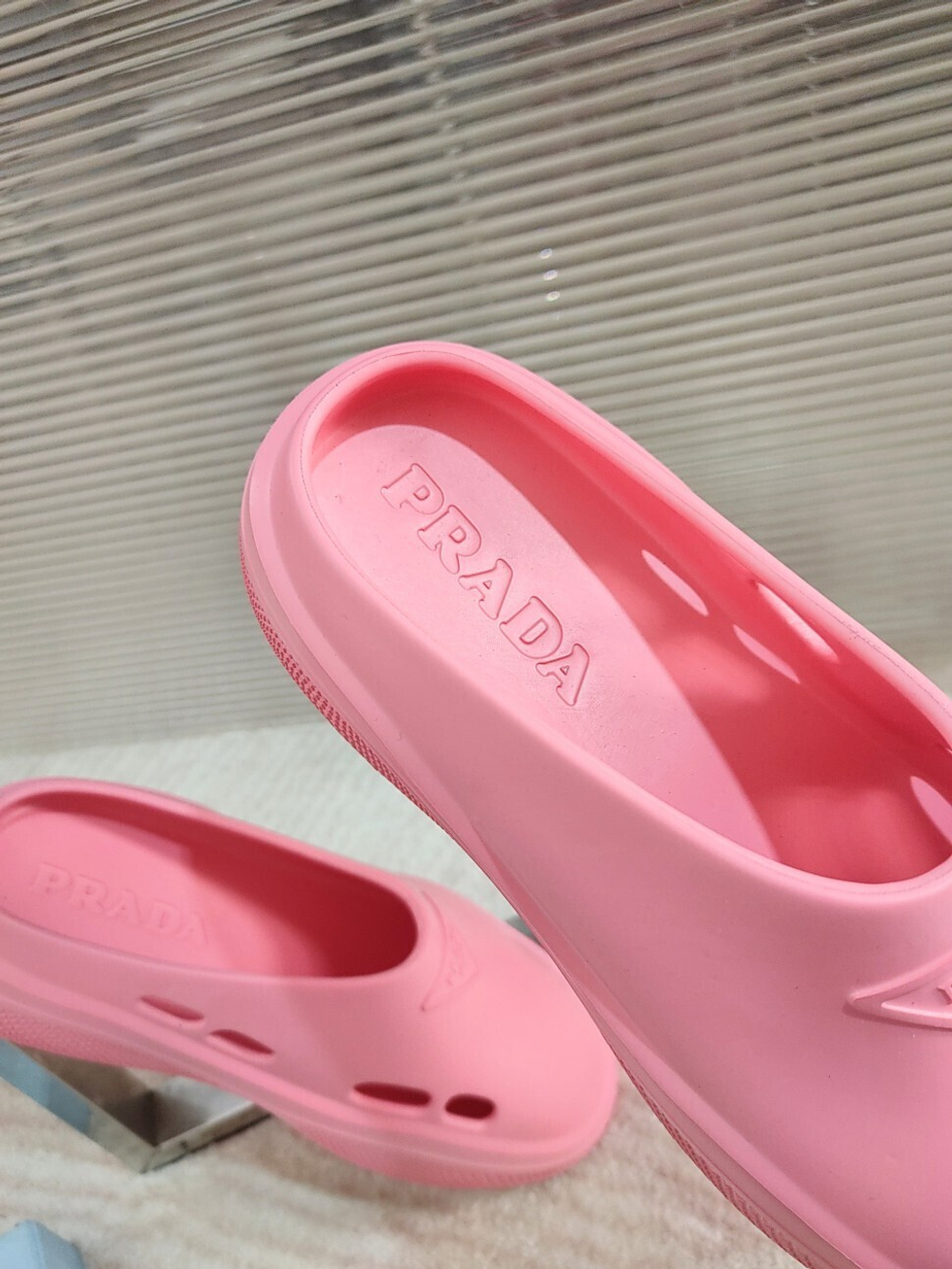 Prada Foam Rubber Mules