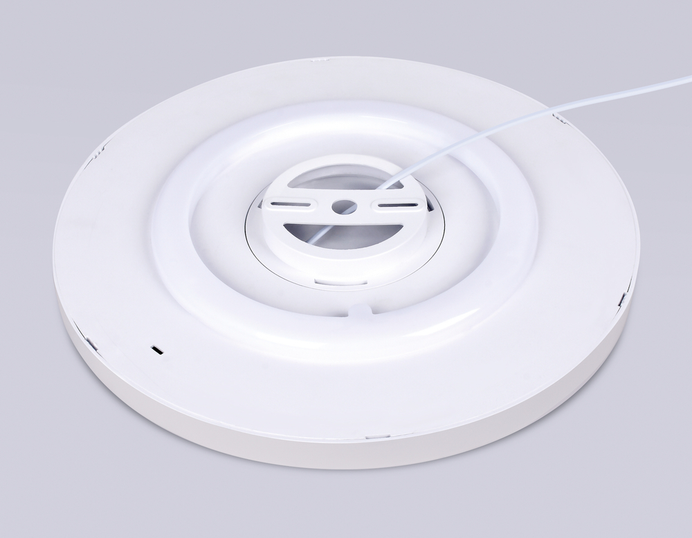 Потолочный светодиодный светильник FZ3001 WH белый IP44 24W+10W 6400+6400К D290*40 (Без ПДУ)