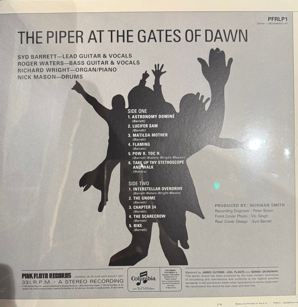 Виниловая пластинка Pink Floyd ‎– The Piper At The Gates Of Dawn LP