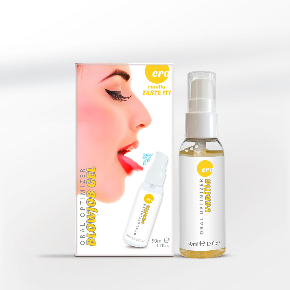 Интимный увлажняющий гель HOT ERO Oral Optimizer с охлаждающим эффектом, Ваниль (Vanilla) 50 мл